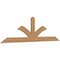 Ekena Millwork Richland Smooth Timber Gable Bracket, Western Red Cedar, 96"W x 28"H x 1 1/2"D x 5 1/2"F, 7/12 Pitch GBW096X28X0206RIC00SWR - alternate 2